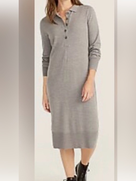 J. Crew Dresses & Skirts - J. Crew Collared Merino Wool Sweater Dress, Size XS, NWT
